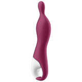 Plug  Anal Satisfyer A-Mazing 1 Vibrador Punto A - Granate