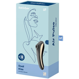 Satisfyer Dual Kiss Estimulador Clitoris - Negro