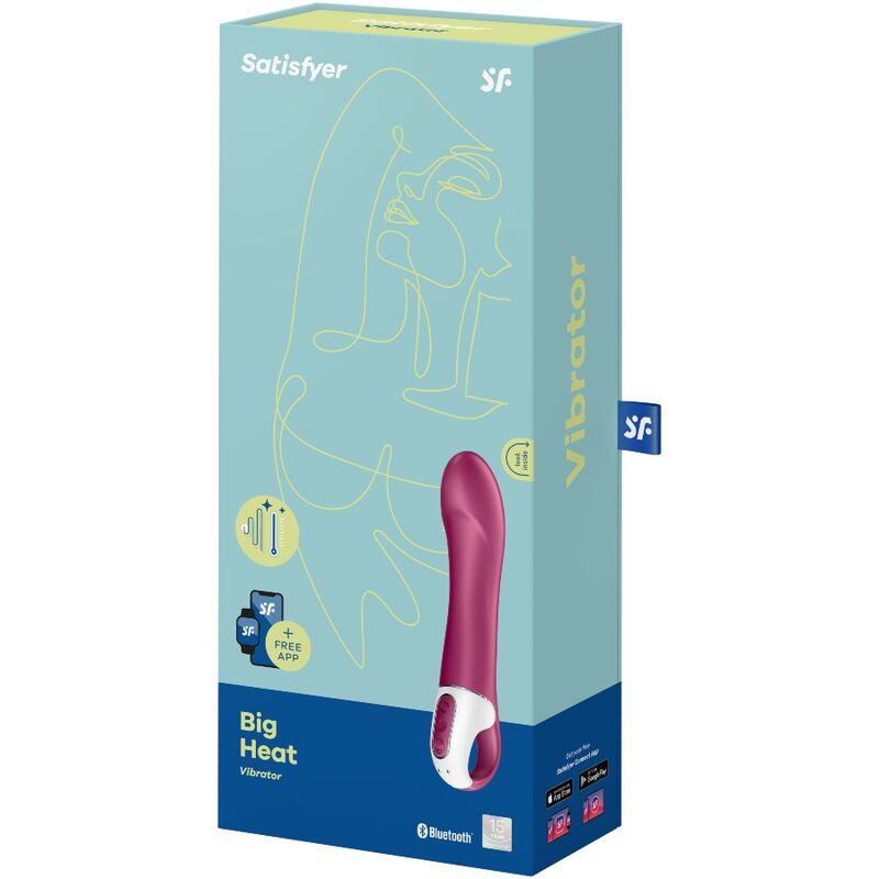 Satisfyer Big Heat Vibrador Punto G Con Calor