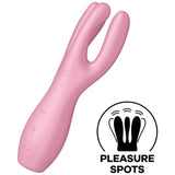 Satisfyer Threesome 3 Lay-On Vibrador - Rosa