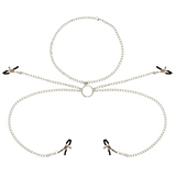 Ohmama Fetish - 4 Pinzas Pezones Con Collar De Cadenas