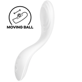 Satisfyer Rrrolling Pleasure Vibrador Punto G - Blanco