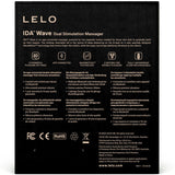 Lelo - Ida Wave Masajeador Parejas Negro