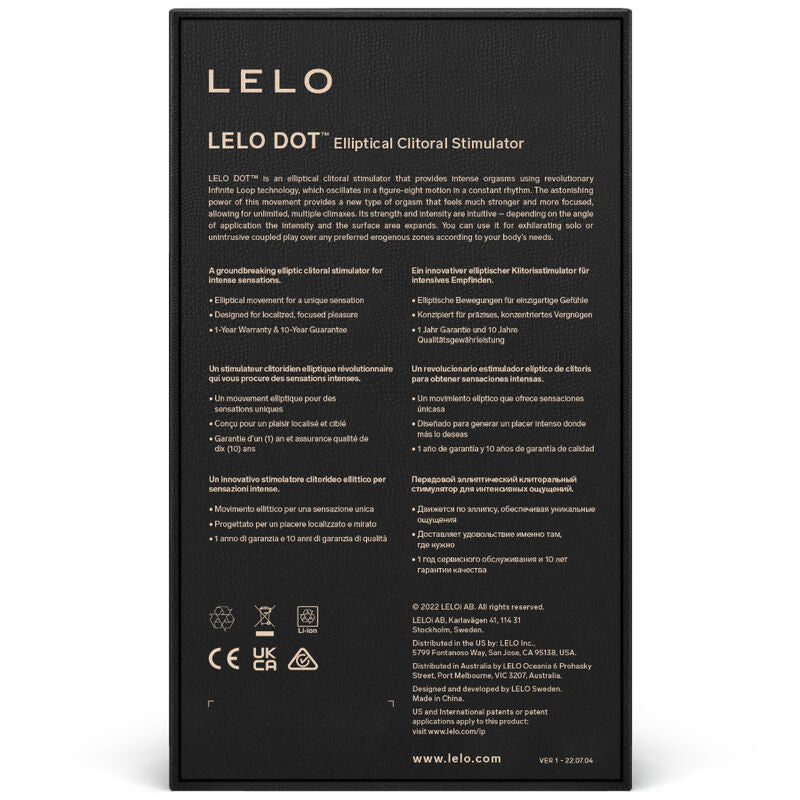 Lelo - Dot Estimulador De Clítoris - Verde Agua