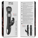 Brilly Glam - Moebius Rabbit Vibrator & Rotator Compatible Con Watchme Wireless Technology