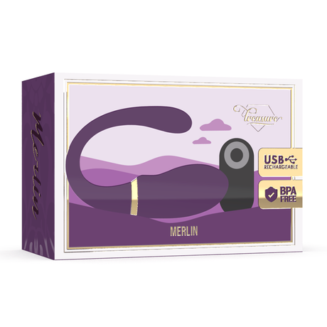 Treasure - Merlin Double Couple Vibrator Control Remoto