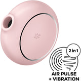 Satisfyer Pro To Go 3 Estimulador Y Vibrador Doble - Rosa