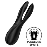 Vibrador Satisfyer Threesome 2  - Negro