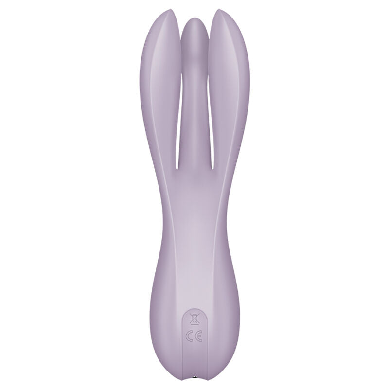 Vibrador Satisfyer Threesome 2  - Violeta