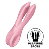 Vibrador Satisfyer Threesome 1  - Rosa