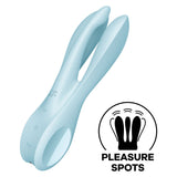 Vibrador Satisfyer Threesome 1  - Azul