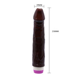 Baile - Waves Of Pleasure Vibrador 23 Cm Marrón