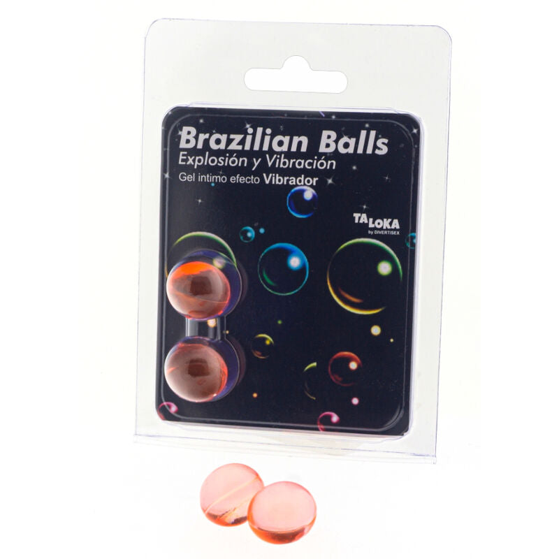 Taloka - Brazilian Balls Gel Excitante Efecto Vibración 2 Bolas