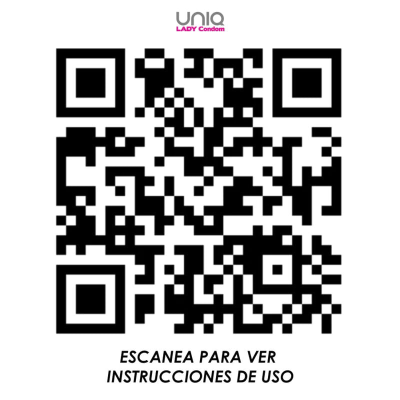 Uniq -  Lady Condom Preservativos Femeninos Con Liguero Sin Latex 3 Unidades