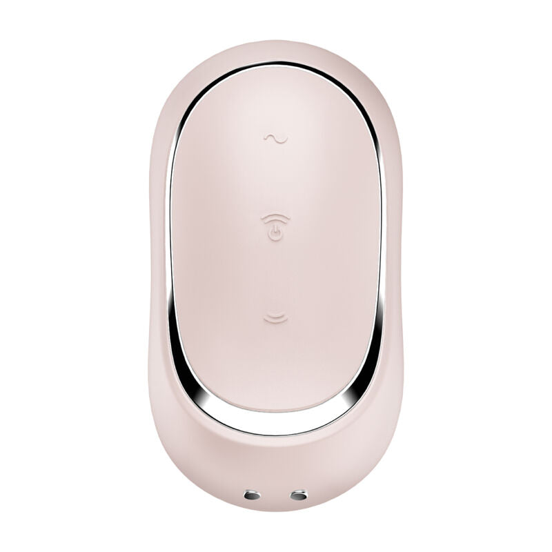 Satisfyer Pro To Go 2 Estimulador Y Vibrador Doble - Beige