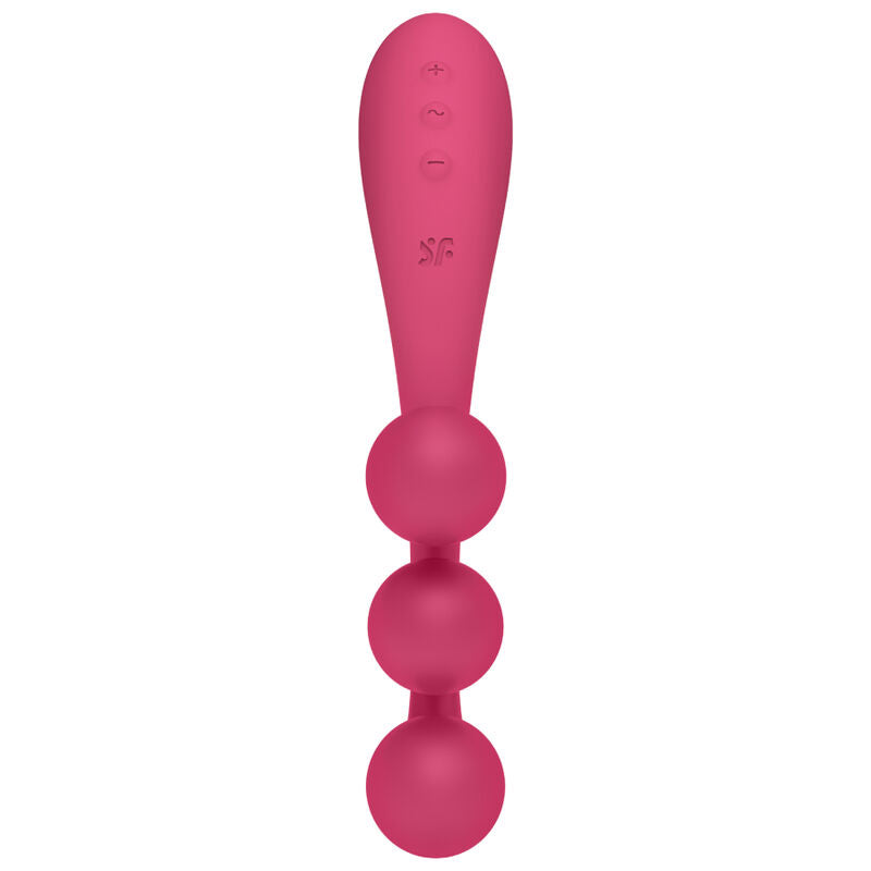 Satisfyer Tri Ball 1 Multi Vibrador - Rojo
