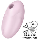 Satisfyer - Vulva Lover 3 Estimulador Y Vibrador Rosa