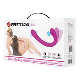 Pretty Love - Alex Vibrador Y Succionador De Clítoris Lila