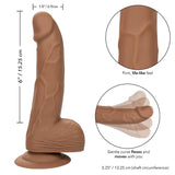 Calexotics - Silicone Studs 15.24 Cm Brown