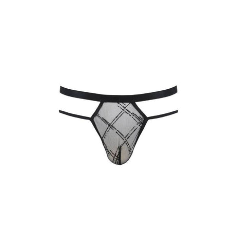 Passion - 029 Tanga Collin Negro L/xl