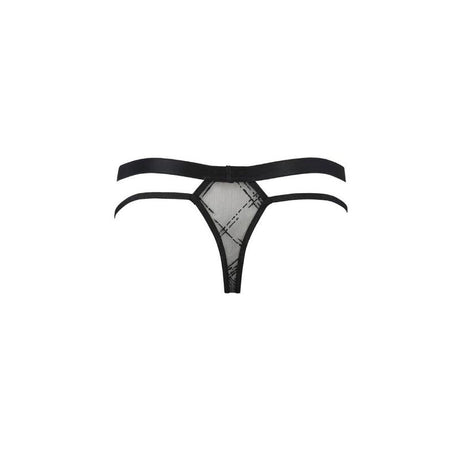 Passion - 029 Tanga Collin Negro L/xl
