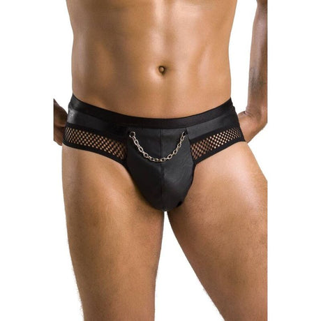Passion - 030 Slip Abierto Tom Negro S/m