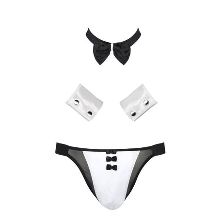 Passion - 036 Slip Alfrojo Negro S/m