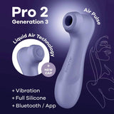 Satisfyer - Pro 2 Generación 3 Lila Bluetooth & App