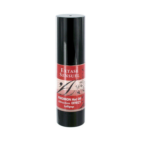 Extase Sensual - Aceite Masaje Efecto Calor Con Feromonas Piruleta 30 Ml