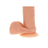 Pene Realístico De Silicona Con Testículos 18cm