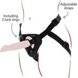 Get Real - Strap-on Harnés Negro