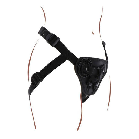 Get Real - Strap-on Harnés Negro