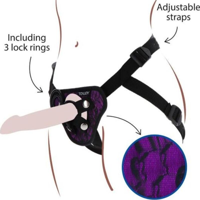 Toyjoy Strap-On Lace Harness Violeta