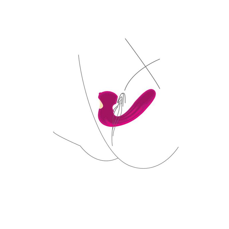 Xocoon - Celestial Love Vibe Estimulador Fucsia