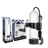 Pump Addicted - Bomba Erección Rx5 Transparente Con Vibrador
