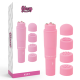 Glossy Pocket  Kurt Masajeador Rosa