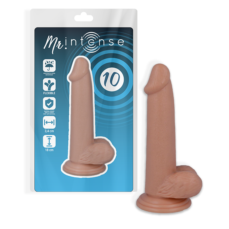 Mr Intense - 10 Pene Realistico 18 Cm -O- 3.4 Cm