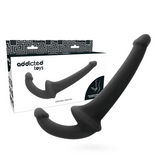 Addicted Toys - Dildo Con Arnés Sin Sujección Negro