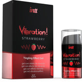 Vibrador Liquido Efecto Calor Aroma Fresa 15 Ml