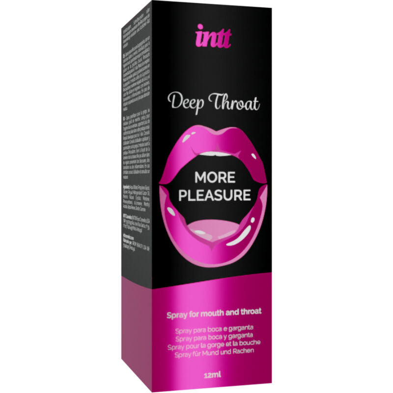 Spray Para Sexo Oral - 12 Ml Intt Deep Throat