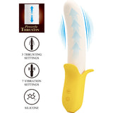 Pretty Love - Banana Geek Super Power 7 Vibraciones Up&Down Silicona Negro