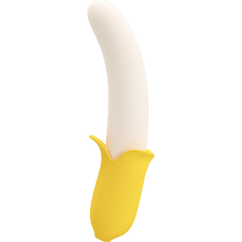Pretty Love - Banana Geek Super Power 7 Vibraciones Up&Down Silicona Negro