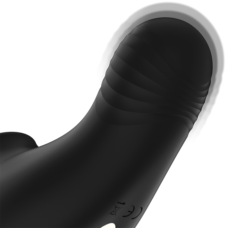 Rithual - Shushu Pro Pocket Estimulador Clitoris 2 Potentes Motores Azabache