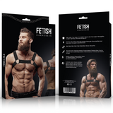 Fetish Submissive Attitude - Arnés Deportivo Ajustable Neopreno Pecho Hombre