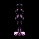 Nebula Series By Ibiza - Modelo 1 Plug Cristal Rosa 10.5 Cm -o- 3 Cm