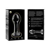 Nebula Series By Ibiza - Modelo 2 Plug Cristal Transparente 11 Cm -o- 3.5 Cm