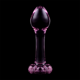 Nebula Series By Ibiza - Modelo 2 Plug Cristal Rosa 11 Cm -o- 3.5 Cm