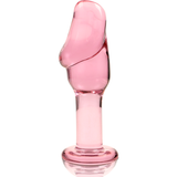Plug Cristal Nebula Series By Ibiza - Modelo 6  Borosilicato 12.5 X 4 Cm Rosa