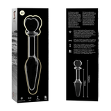 Nebula Series By Ibiza - Modelo 7 Plug Cristal Transparente 13.5 Cm -o- 3 Cm