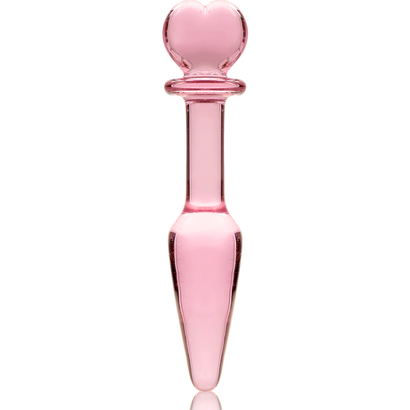 Nebula Series By Ibiza - Modelo 7 Plug Cristal Rosa 13.5 Cm -o- 3 Cm